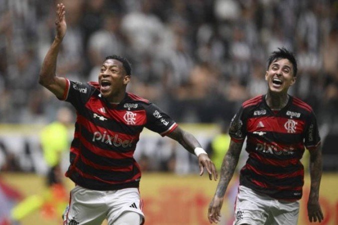 Flamengo venceu o Atlético no último jogo na Arena MRV e faturou a Copa do Brasil de 2024 - (crédito: Foto: Gilvan de Souza / CRF) Flamengo venceu o Atlético no último jogo na Arena MRV e faturou a Copa do Brasil de 2024 - (crédito: Foto: Gilvan de Souza / CRF)