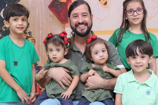 Anderson Cabral conta que a chegada dos filhos mudou tudo, e seu viver passou a ter um propósito maior