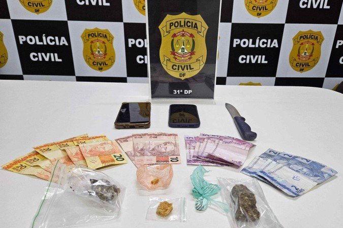 Traficante era monitorado com tornozeleira -  (crédito: PCDF/Divulgação)