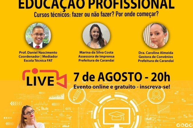 cartaz de convite FAT webinar -  (crédito: Fundação FAT)