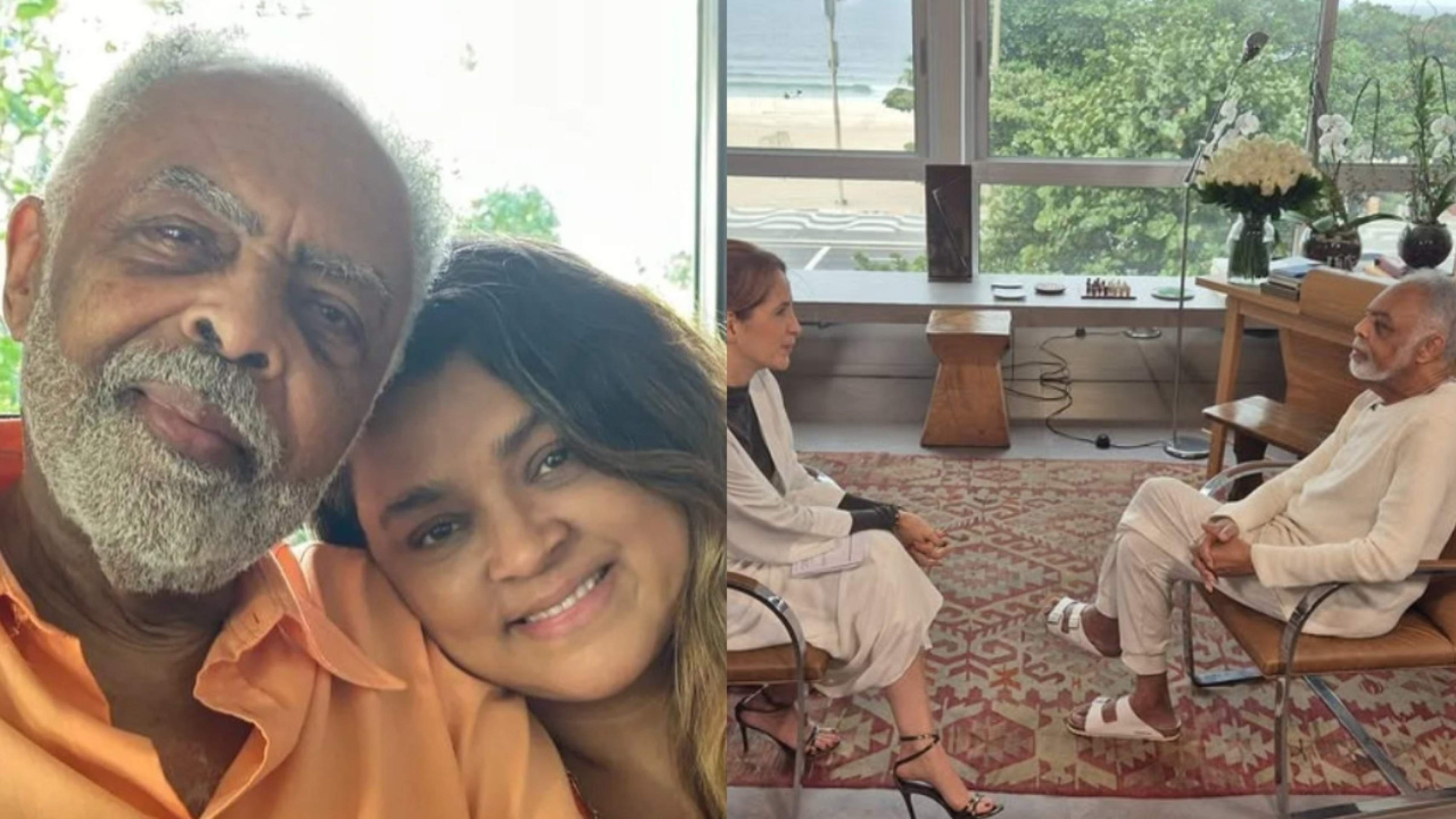 Gilberto Gil faz relato comovente sobre Preta Gil no 'Fantástico' 