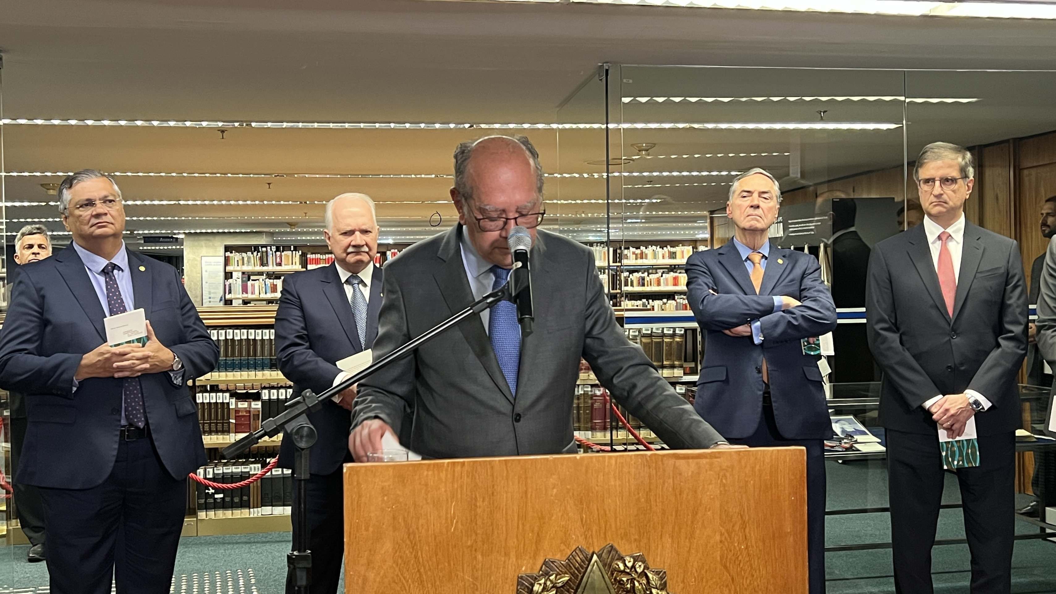 Lançamento do livro Jurisdição constitucional da liberdade para a liberdade, de Gilmar Mendes, no STF