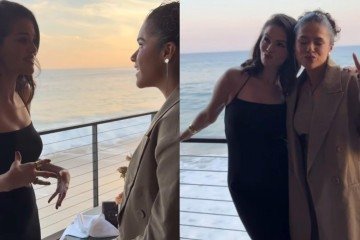 Maísa encontra Selena Gomez e se declara à cantora - (crédito: Reprodução/Instagram) Maísa encontra Selena Gomez e se declara à cantora - (crédito: Reprodução/Instagram)