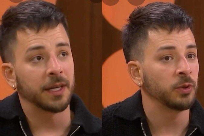 Junior Lima faz desabafo comovente sobre ataques homofóbicos -  (crédito: GNT/Saia Justa)