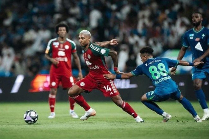 Corinthians está próximo de anunciar a contratação de Vitinho -  (crédito: Foto: Divulgação / Al Ettifaq)