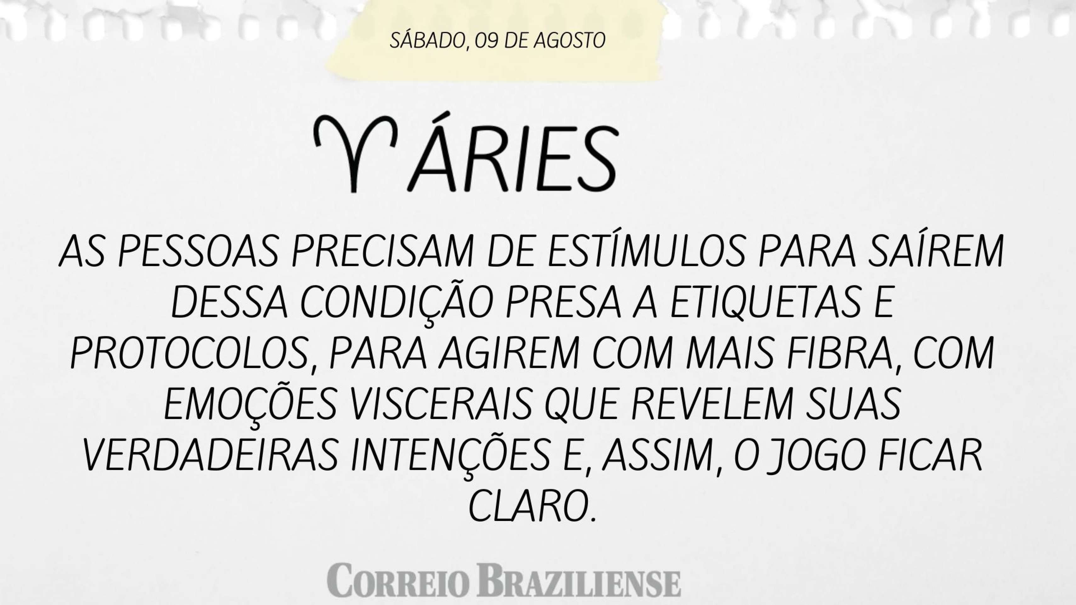 ÁRIES | 9 DE SETEMBRO DE 2025