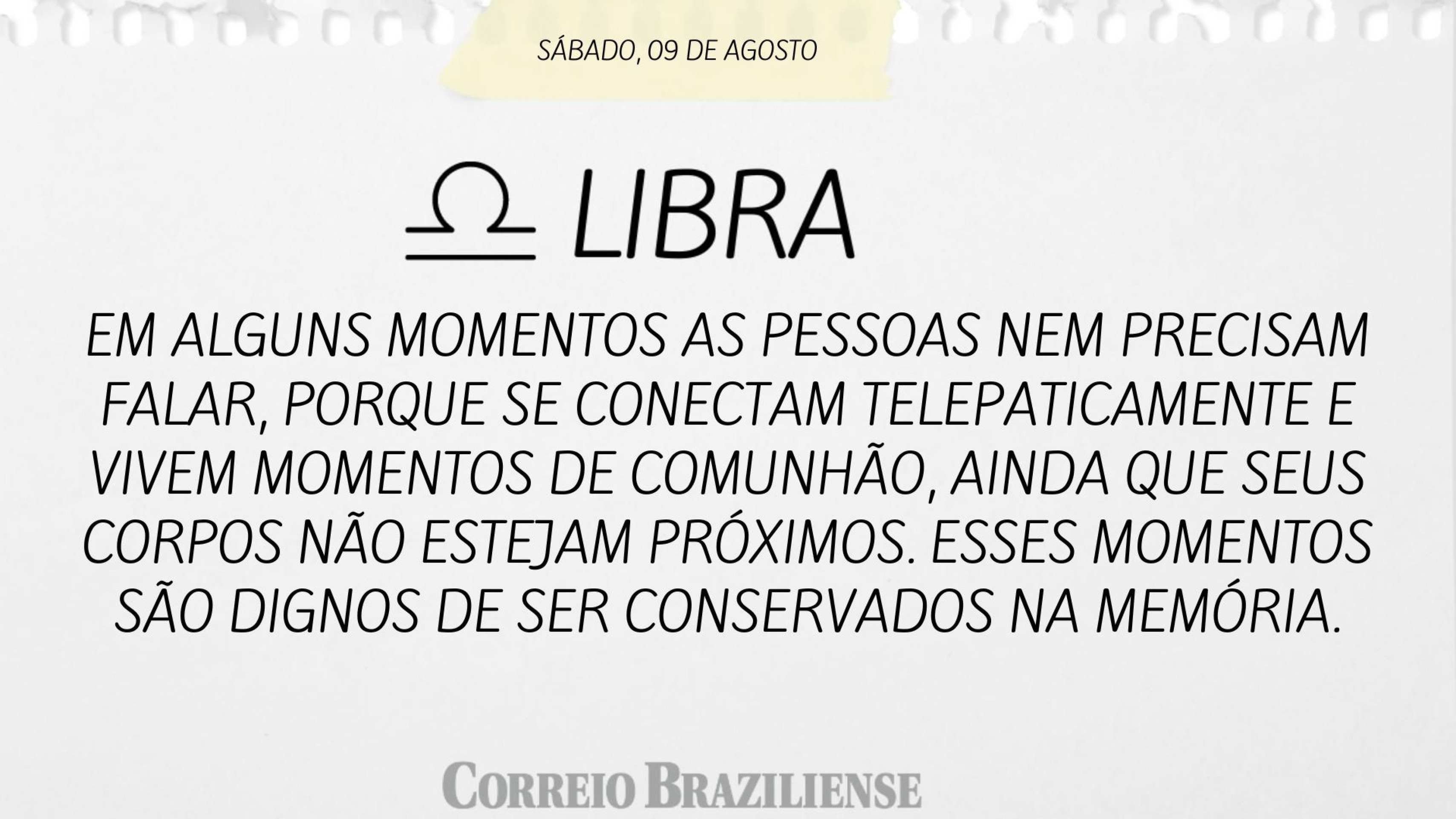 LIBRA | 9 DE SETEMBRO DE 2025