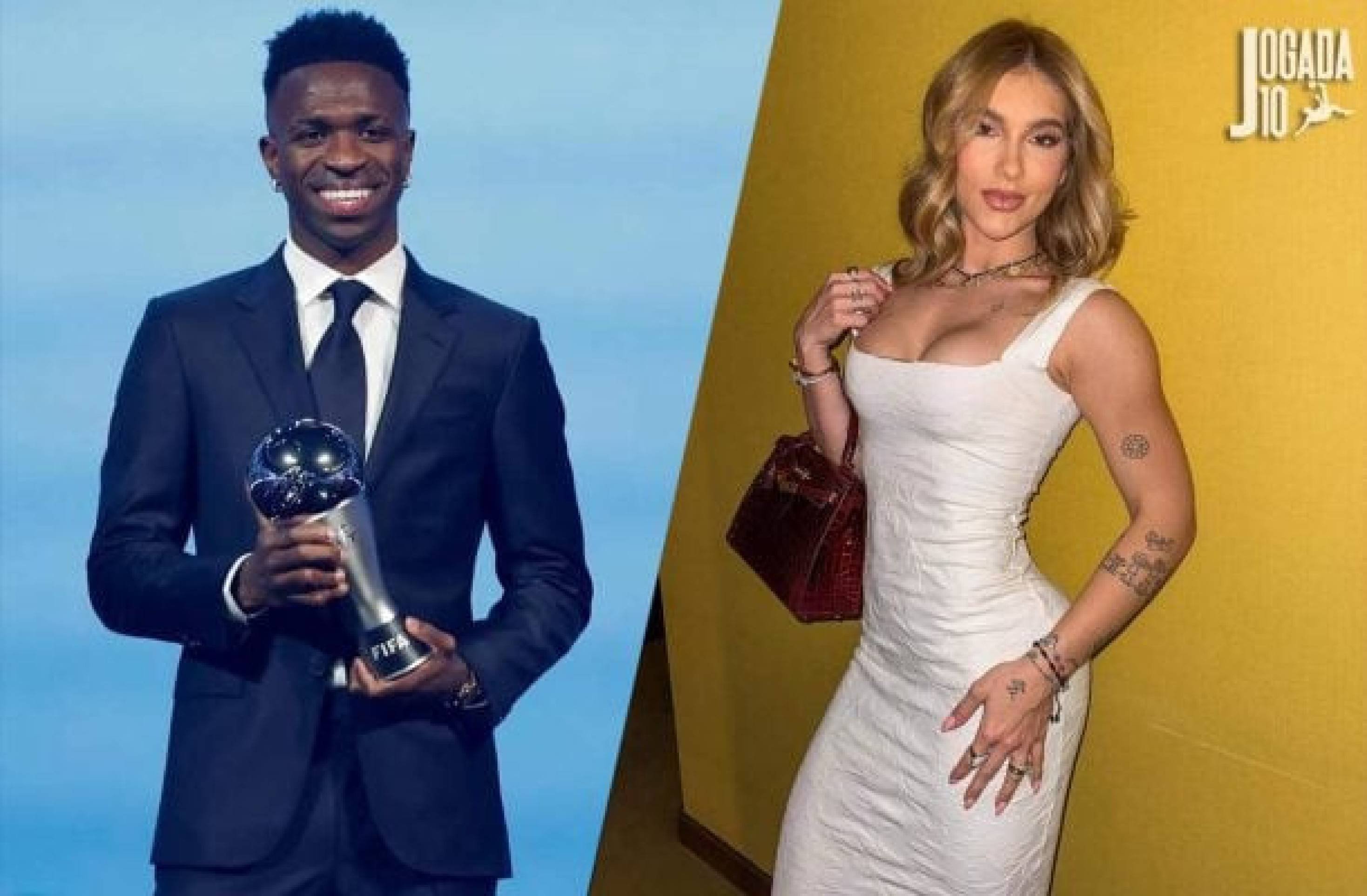 Cantor revela bastidor de Vini Jr com mulher misteriosa e reacende rumores sobre Virginia