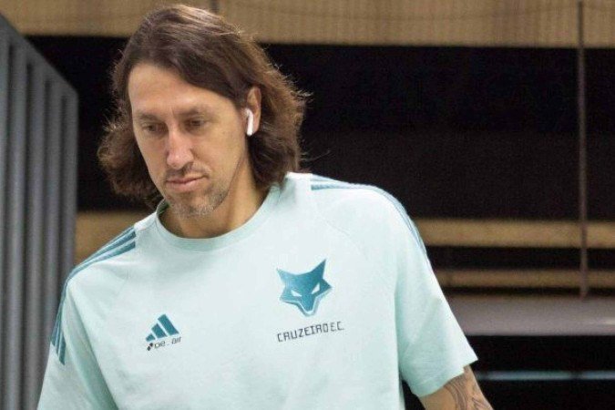Cássio também manteve a calma com relação a uma briga pelo título - (crédito: Foto: Rafael Vieira/Cruzeiro) Cássio também manteve a calma com relação a uma briga pelo título - (crédito: Foto: Rafael Vieira/Cruzeiro)