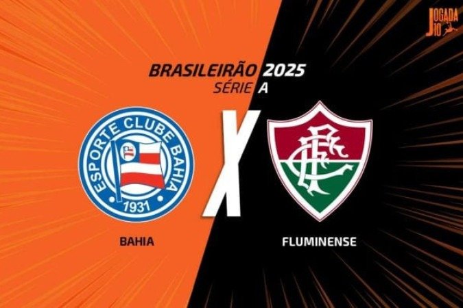 Bahia e Fluminense medem forças pela 19ª rodada do Brasileirão - (crédito: Foto: Arte/Jogada10) Bahia e Fluminense medem forças pela 19ª rodada do Brasileirão - (crédito: Foto: Arte/Jogada10)