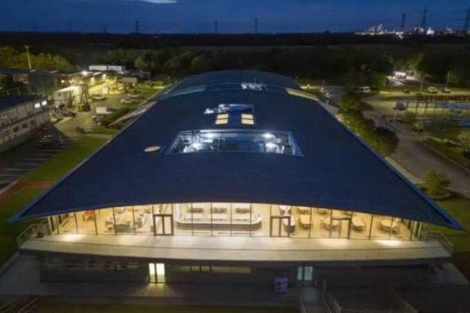 Centro de treinamento do Manchester United, em Carrington -  (crédito: Foto: Reprodução)