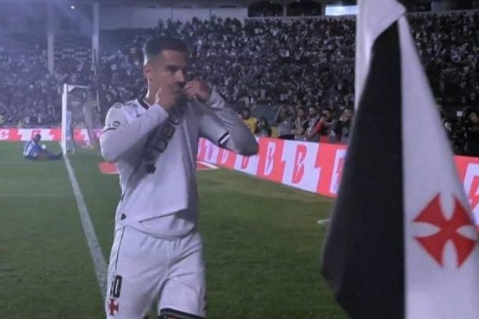 Vasco teve uma boa atuação e eliminou o CSA pelas oitavas de final da copa do Brasil -  (crédito: Foto: Reprodução)