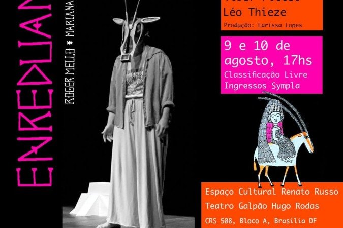 Musical para toda a família, Enreduana, será apresentado neste fim de semana no Espaço Cultural Renato Russo - (crédito: Divulgação) Musical para toda a família, Enreduana, será apresentado neste fim de semana no Espaço Cultural Renato Russo - (crédito: Divulgação)