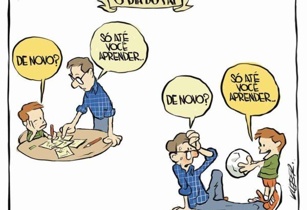 'Dia dos pais' -  (crédito: Kleber)