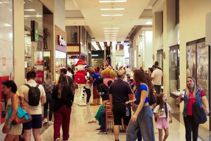Desde agosto, shoppings se preparam para o período de maior movimentação do varejo -  (crédito:  Mariana Campos/CB/D.A Press)