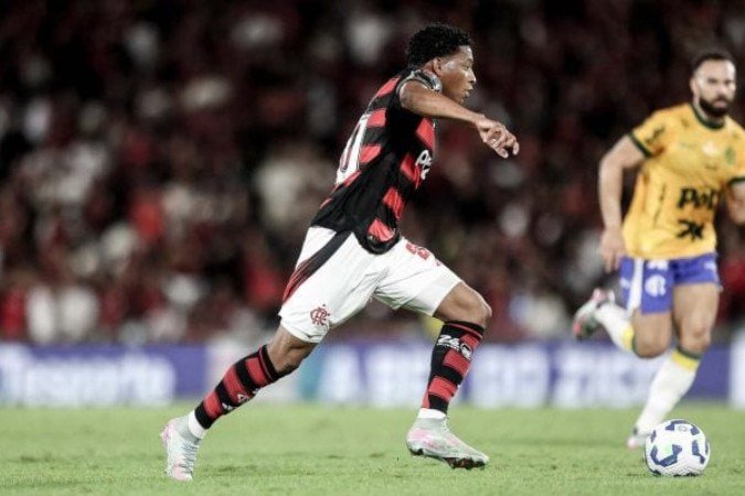 Plata foi um dos destaques na vitória do Flamengo sobre o Mirassol - (crédito: Foto: Gilvan de Souza) Plata foi um dos destaques na vitória do Flamengo sobre o Mirassol - (crédito: Foto: Gilvan de Souza)