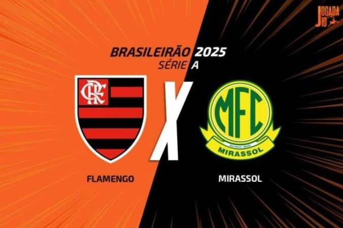 Flamengo e Mirassol se enfrentam no Maracanã pelo Brasileirão - (crédito: Arte: Jogada10) Flamengo e Mirassol se enfrentam no Maracanã pelo Brasileirão - (crédito: Arte: Jogada10)