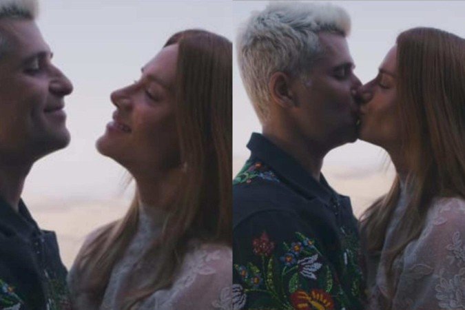 Giovanna Ewbank e Bruno Gagliasso celebram 15 anos  -  (crédito: Foto: instagram)