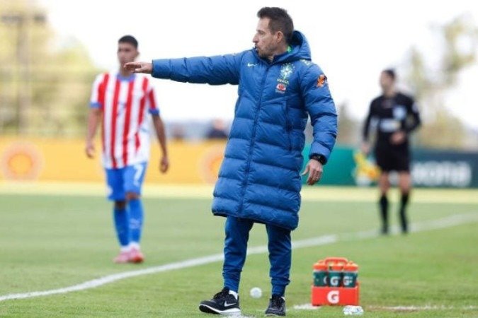 Ramon Menezes comandou a Seleção Sub-20 na vitória por 2 a 0 sobre o Paraguai - (crédito: Foto: Rafael Ribeiro/CBF) Ramon Menezes comandou a Seleção Sub-20 na vitória por 2 a 0 sobre o Paraguai - (crédito: Foto: Rafael Ribeiro/CBF)