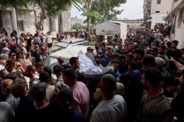 Ontem (10/8), Exército israelense matou 27 pessoas na Faixa de Gaza -  (crédito:  AFP)