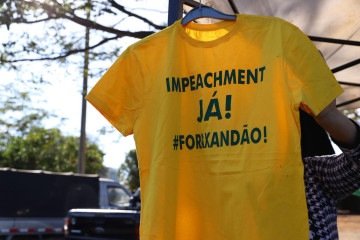 Ato bolsonarista em Brasília, dia 10/8/2025