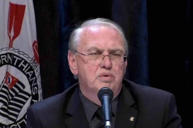 Osmar Stábile está no cargo interinamente desde o afastamento de Melo, no dia 26 de maio - (crédito: - Reprodução / Corinthians TV) Osmar Stábile está no cargo interinamente desde o afastamento de Melo, no dia 26 de maio - (crédito: - Reprodução / Corinthians TV)