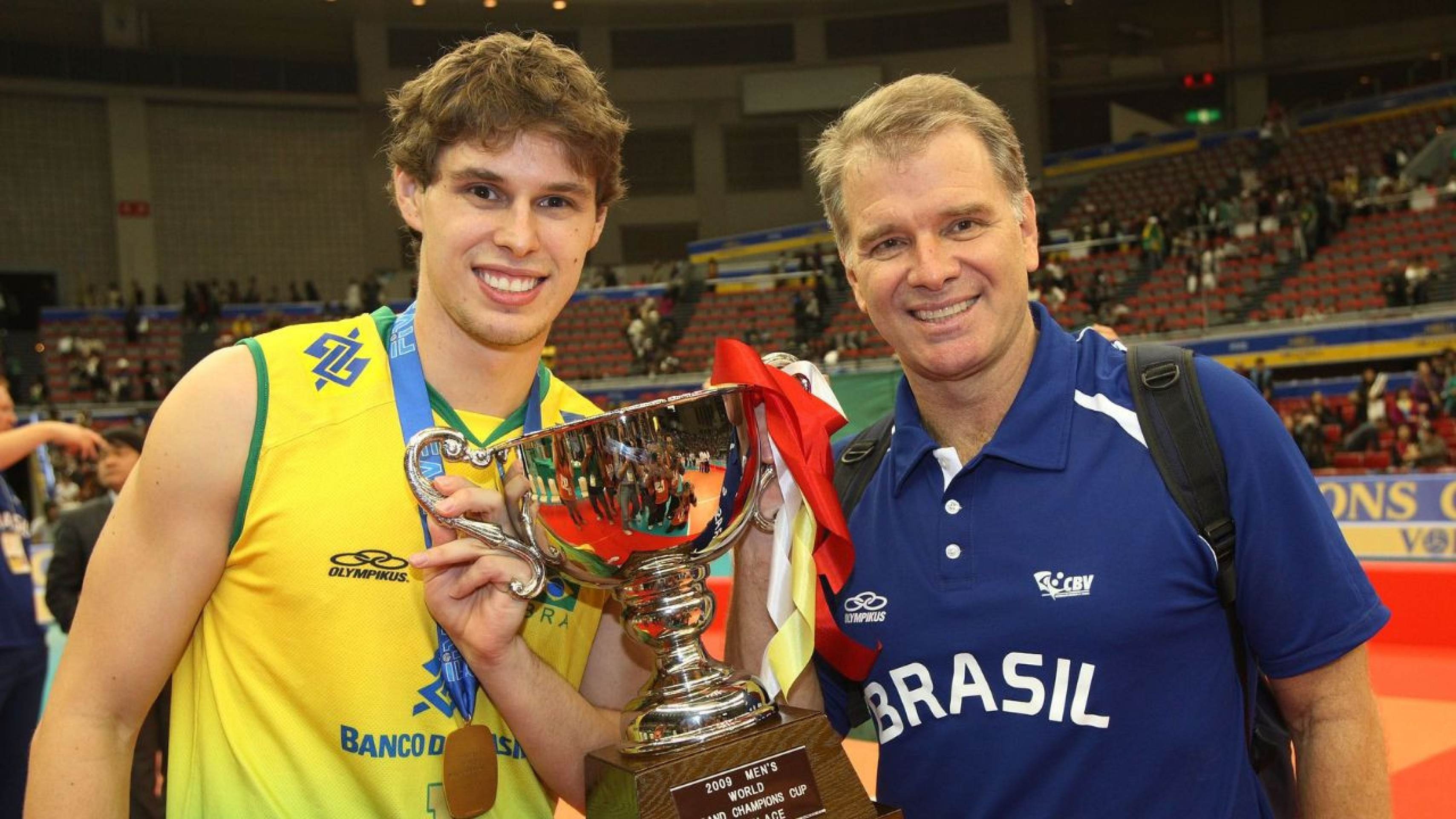 Bruninho e Bernardino do Vôlei