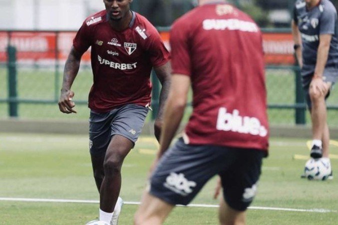 Lucas Ferreira não deve entrar mais em campo com a camisa do São Paulo - (crédito: Foto: Erico Leonan/São Paulo FC) Lucas Ferreira não deve entrar mais em campo com a camisa do São Paulo - (crédito: Foto: Erico Leonan/São Paulo FC)