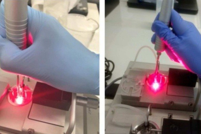 Os resultados mostram que o tratamento com o laser vermelho de baixa intensidade foi capaz de diminuir a pressão arterial, melhorar a função do endotélio e reduzir o estresse oxidativo.  -  (crédito: Gerson Rodrigues/UFSCar)