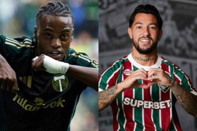 Fluminense chegará a 11 estrangeiros no elenco; veja só -  (crédito: Fotos: Reprodução / IOnstagram e Lucas Merçon / FFC)