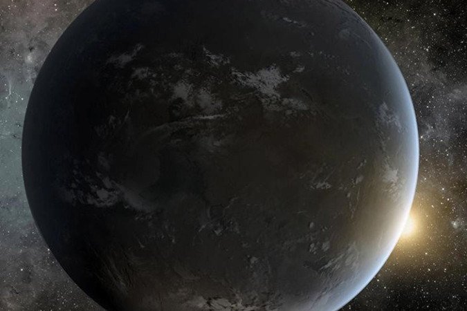 Representação de Gl 410 b: um exoplaneta semelhante a Netuno que orbita uma estrela do tipo M -  (crédito: Reprodução)