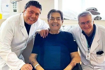 Os transplantes foram realizados no Hospital Albert Einstein, em São Paulo. Com a saúde delicada, Faustão já havia passado por um transplante de coração em 2023 e um de rim em 2024. -  (crédito: Reprodução/Instagram)
