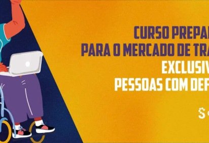 O curso é voltado para a preparação de PcDs para o mercado de trabalho, com módulos sobre direitos de acessibilidade -  (crédito: Reprodução)