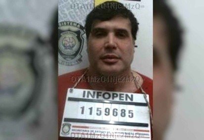 Renê da Silva Nogueira Júnior, de 47 anos, suspeito de matar o gari Laudemir de Souza Fernandes, de 44 anos, em BH, está preso no Ceresp Gameleira  -  (crédito: Polícia Civil/ Divulgação)