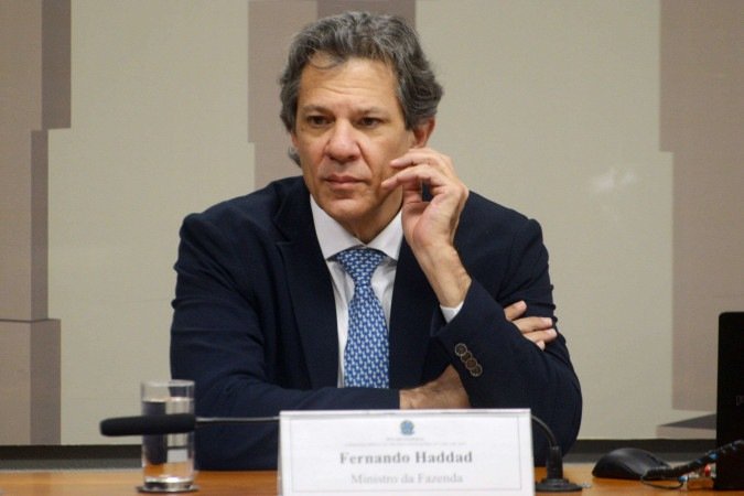 Haddad também elogiou o vice-presidente Alckmin nas negociações com os norte-americanos -  (crédito:  Ed Alves CB/DA Press)