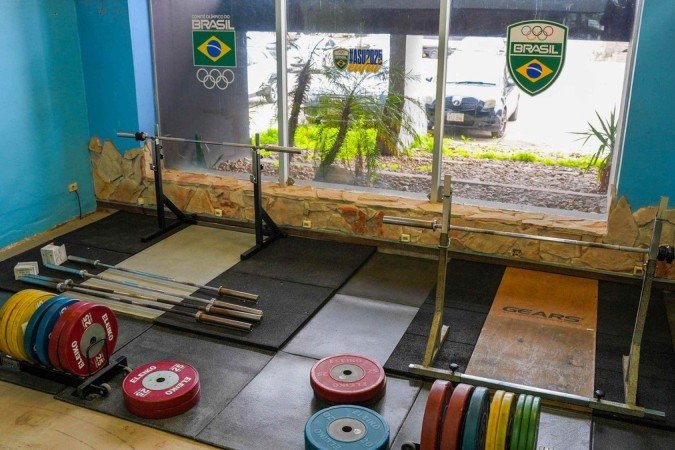 Comitê Olímpico montou espaços para treinamentos específicos. Assim, as modalidades não precisam deixar o resort com frequência