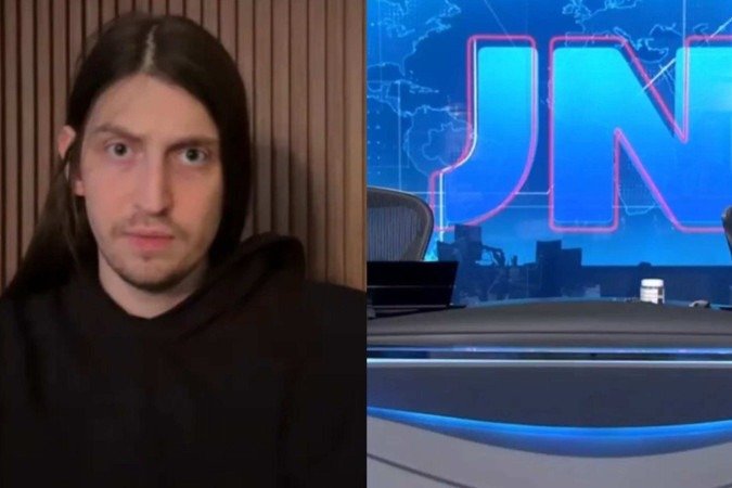 Felca saiu de fobia social para destaque no Jornal Nacional - (crédito: Reprodução/Globo) Felca saiu de fobia social para destaque no Jornal Nacional - (crédito: Reprodução/Globo)