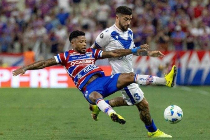 Marinho não conseguiu ajudar o clube cearense a marcar um gol - (crédito: Foto: Divulgação/Conmebol) Marinho não conseguiu ajudar o clube cearense a marcar um gol - (crédito: Foto: Divulgação/Conmebol)