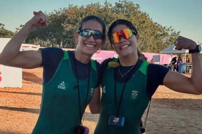 Brasiliense fez prova consistente na companhia da carioca Jennifer de Almeida para subir ao topo do pódio na capital paraguaia -  (crédito: Divulgação/CBR)