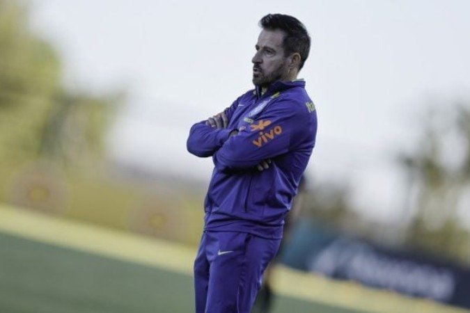 Ramon Menezes comenta vitórias da Seleção sub-20 sobre o Paraguai - (crédito: Foto: Rafaelribeirorio/CBF) Ramon Menezes comenta vitórias da Seleção sub-20 sobre o Paraguai - (crédito: Foto: Rafaelribeirorio/CBF)