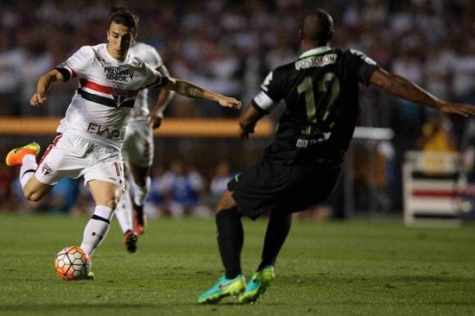 São Paulo reencontra Atlético Nacional para apagar fantasma de 2016 - (crédito: Foto: Friedemann Vogel/Getty Images) São Paulo reencontra Atlético Nacional para apagar fantasma de 2016 - (crédito: Foto: Friedemann Vogel/Getty Images)