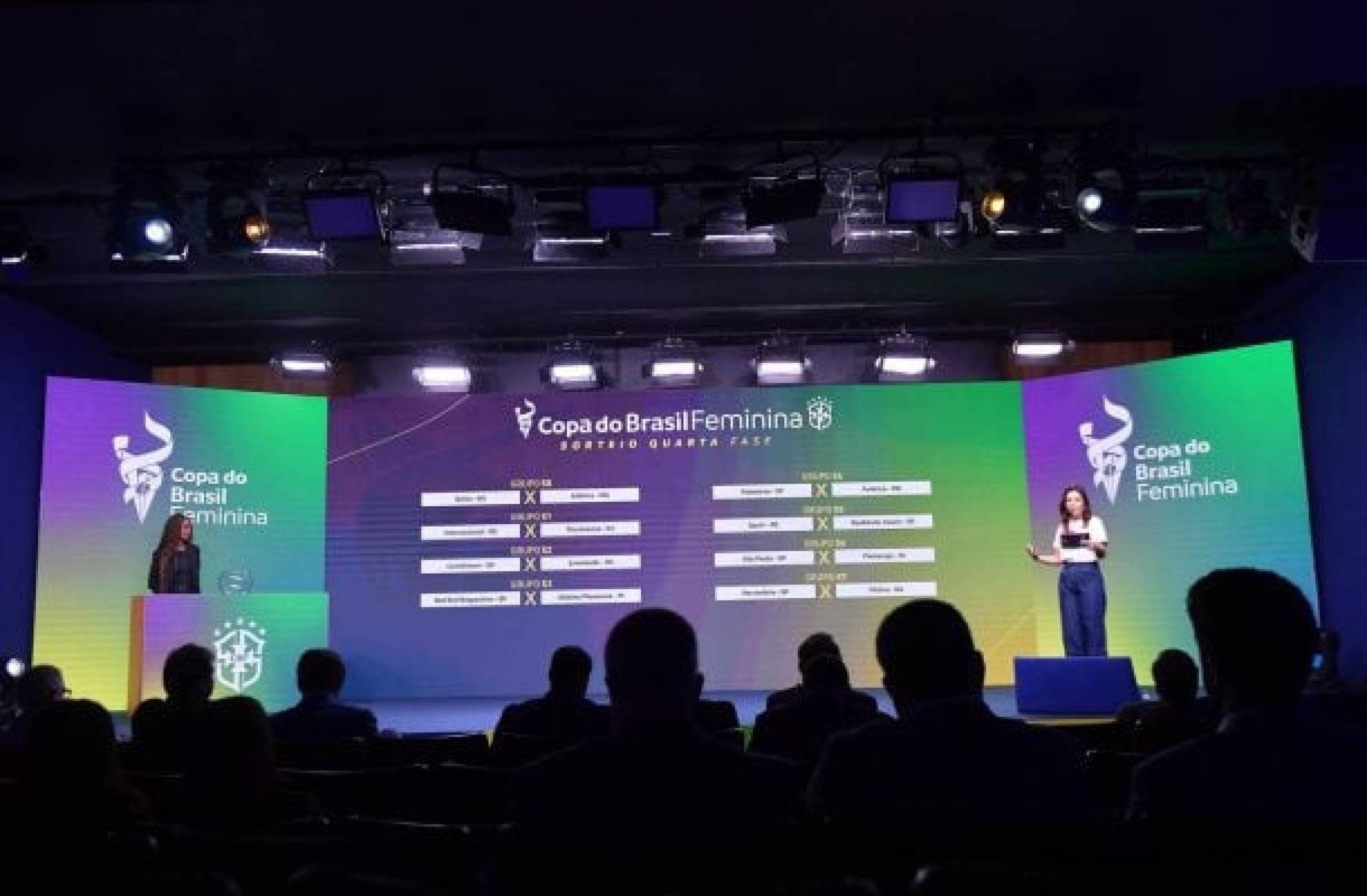 CBF define confrontos das oitavas da Copa do Brasil Feminina 2025