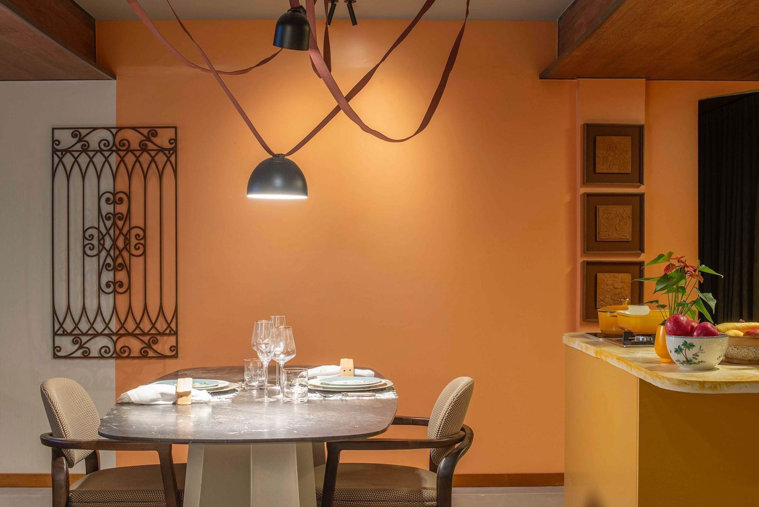 As cores do ambiente de Glauter Suassuna foram escolhidas com a ajuda de neurocientistas