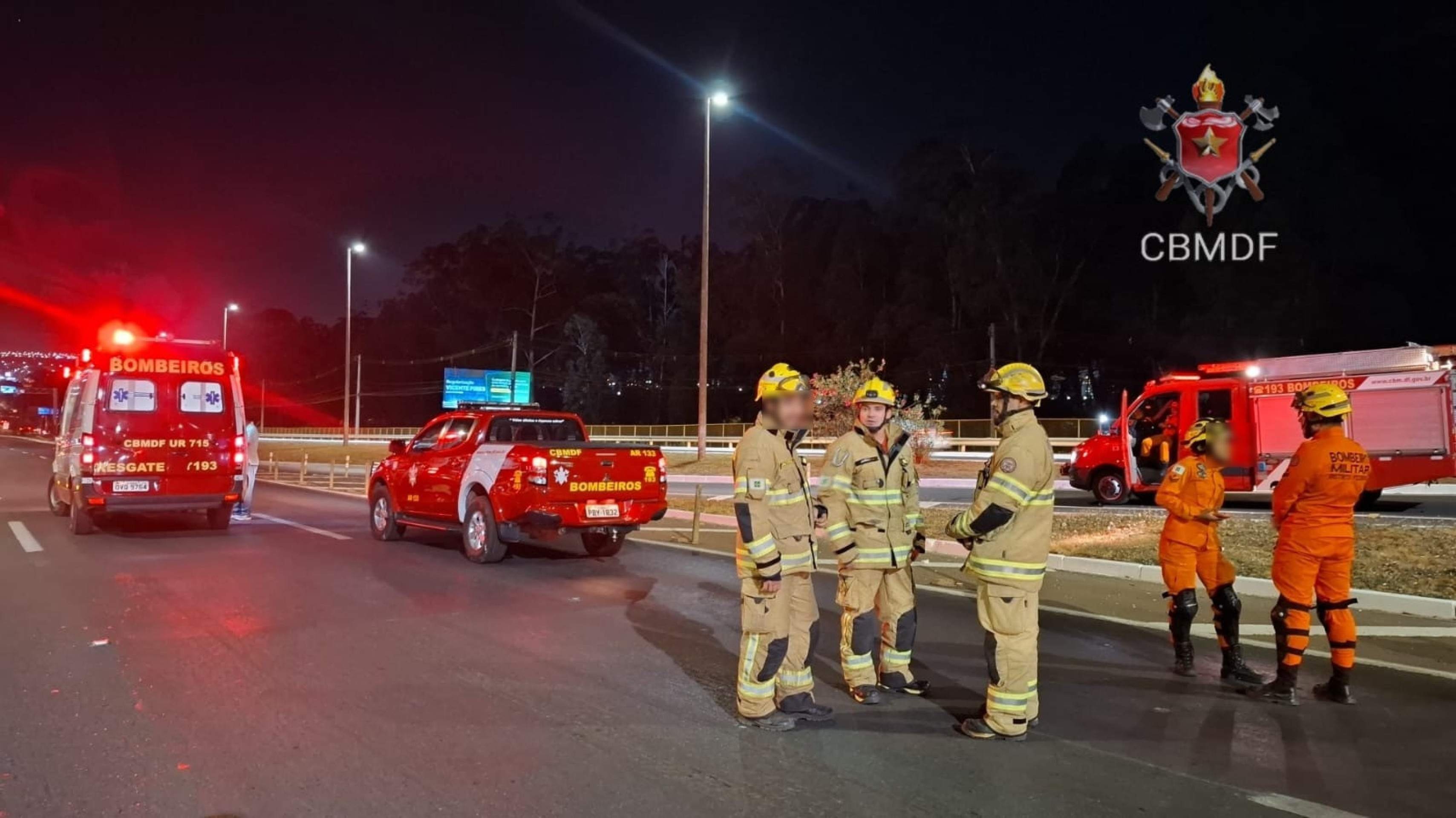 Idoso morre após ser atropelado no Eixão Sul; é o segundo caso em poucas horas