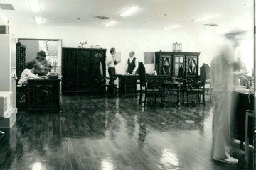 Instalação do Museu da Caixa na Matriz em Brasília - 1979 (1)