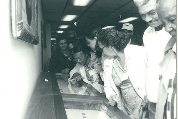 Visita dos velhinhos da LBA ao Museu da Caixa em Brasília - 1982