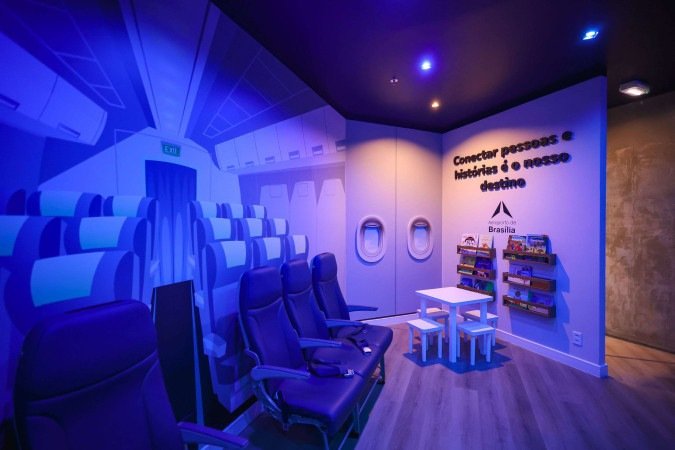 Aeroporto de Brasília inaugura espaço para acolher passageiros neurodivergentes -  (crédito: Divulgação)