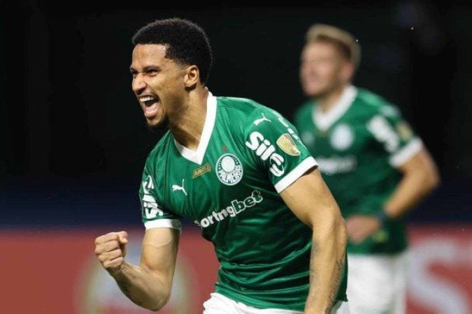 Jogador é uma peça decisiva no esquema do técnico Abel Ferreira -  (crédito: Foto: Cesar Greco/Palmeiras)