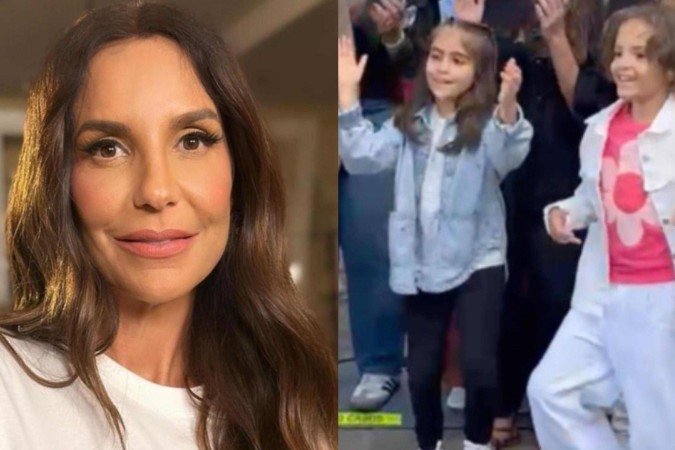 Filha de Ivete Sangalo é alvo de homofobia na web após gravação - (crédito: Reprodução/X) Filha de Ivete Sangalo é alvo de homofobia na web após gravação - (crédito: Reprodução/X)