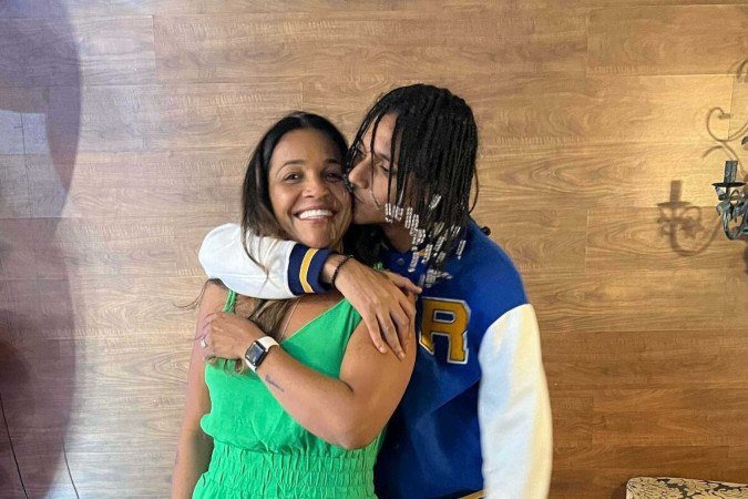 Oruam e mãe - (crédito: Reprodução/Instagram) Oruam e mãe - (crédito: Reprodução/Instagram)